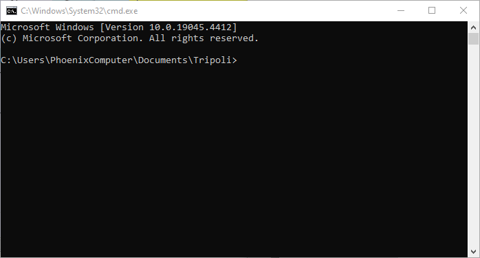 Windows Command Prompt