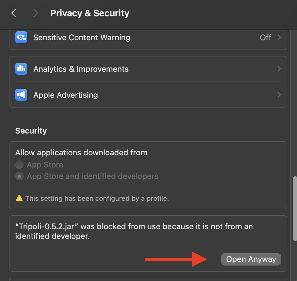 Mac Privacy and Security Settings