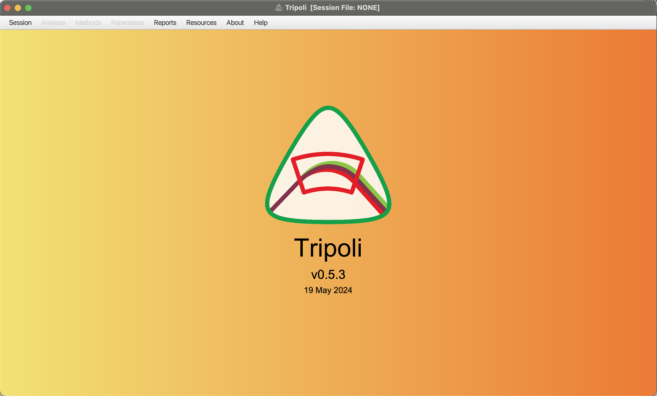 Tripoli Opening Screen